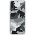 Urban Camouflage Black Galaxy A50 Clear Case
