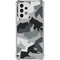 Urban Camouflage Black Galaxy A53 5G Clear Case