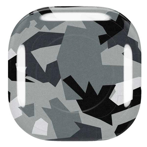 Urban Camouflage Black Galaxy Buds Live Skin