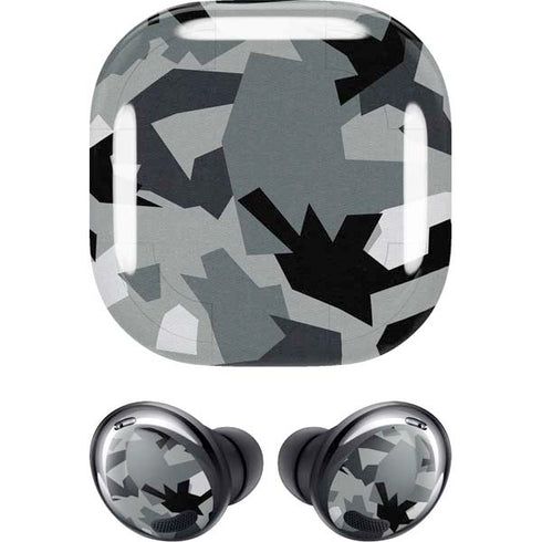 Urban Camouflage Black Galaxy Buds Pro Skin