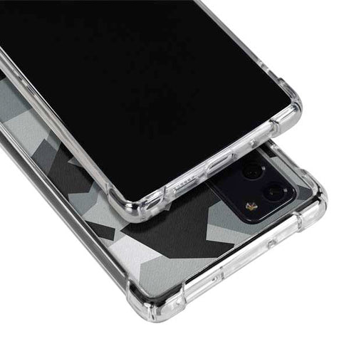 Urban Camouflage Black Galaxy Note20 5G Clear Case