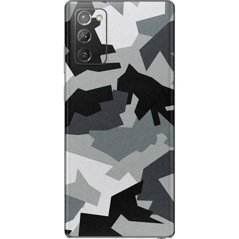 Urban Camouflage Black Galaxy Note20 5G Skin