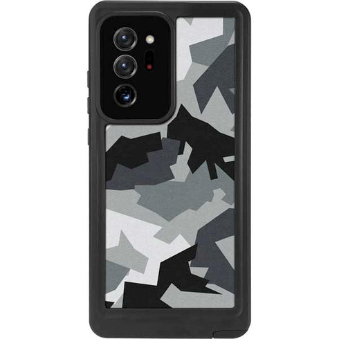 Urban Camouflage Black Galaxy Note20 Ultra 5G Waterproof Case