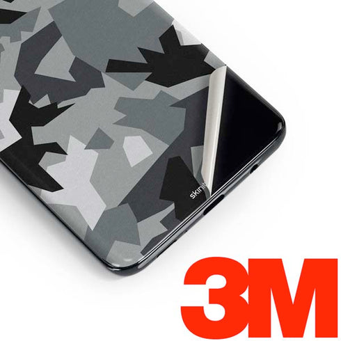 Urban Camouflage Black Galaxy S10 Skin
