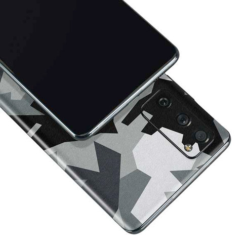 Urban Camouflage Black Galaxy S20 Fan Edition Skin