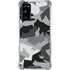 Urban Camouflage Black Galaxy S20 FE Clear Case
