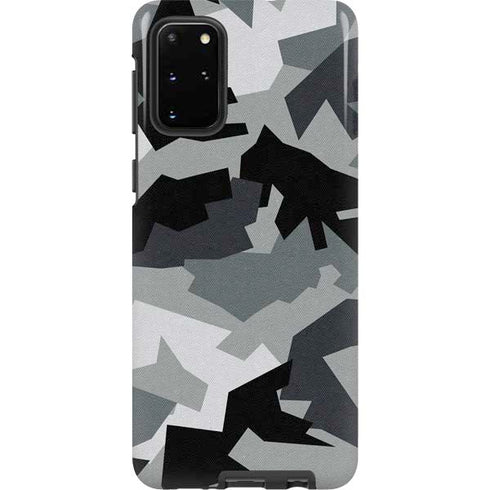 Urban Camouflage Black Galaxy S20 Plus Pro Case