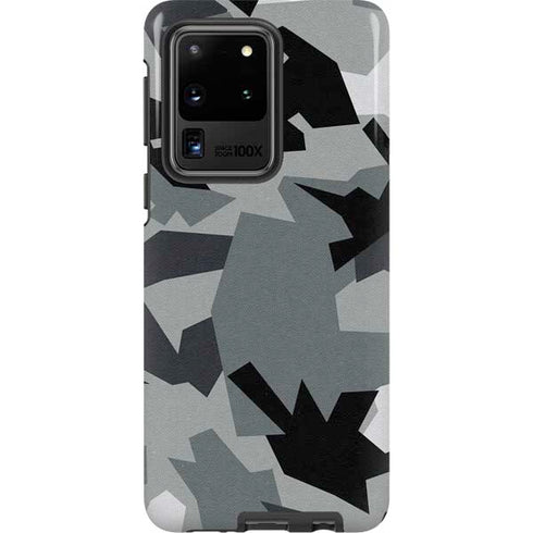 Urban Camouflage Black Galaxy S20 Ultra 5G Pro Case