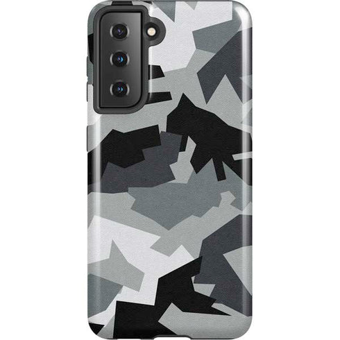 Urban Camouflage Black Galaxy S21 5G Pro Case