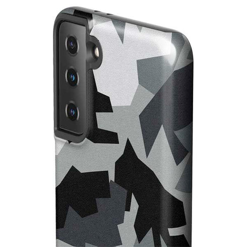 Urban Camouflage Black Galaxy S21 Plus 5G Pro Case