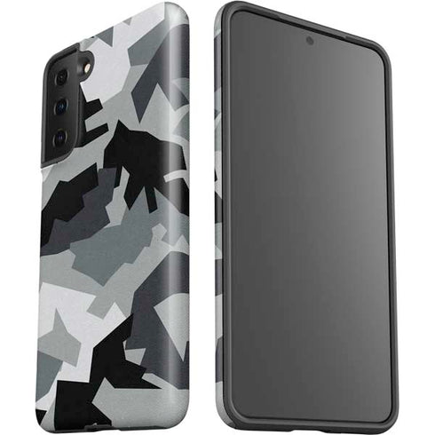 Urban Camouflage Black Galaxy S21 Plus 5G Pro Case