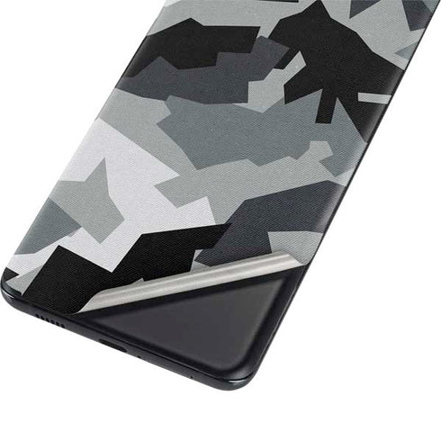 Urban Camouflage Black Galaxy S21 Plus 5G Skin
