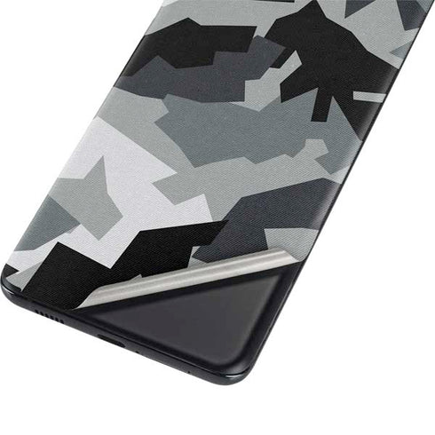 Urban Camouflage Black Galaxy S21 Ultra 5G Skin