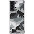 Urban Camouflage Black Galaxy S22 Clear Case