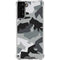 Urban Camouflage Black Galaxy S22 Plus Clear Case