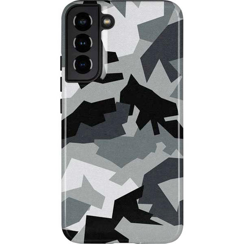 Urban Camouflage Black Galaxy S22 Plus Pro Case