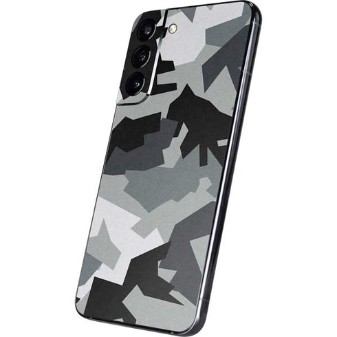 Urban Camouflage Black Galaxy S22 Plus Skin