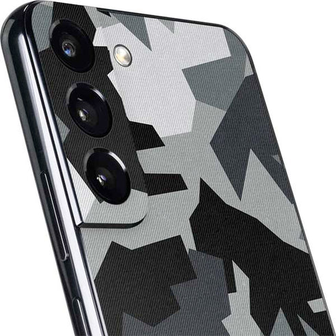 Urban Camouflage Black Galaxy S22 Plus Skin