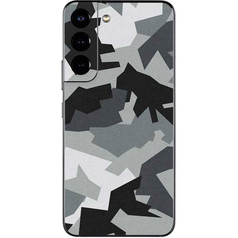 Urban Camouflage Black Galaxy S22 Skin