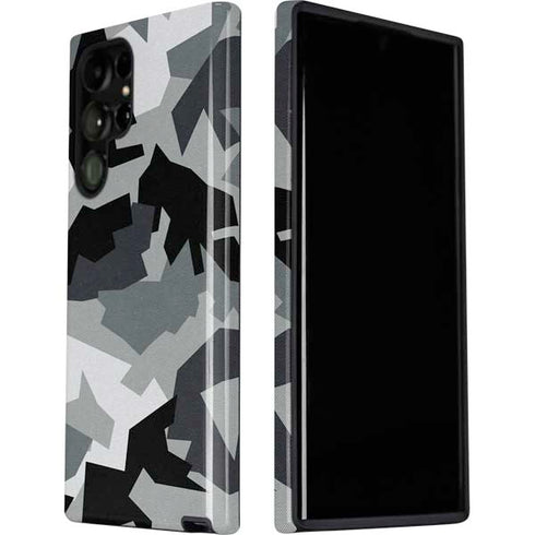 Urban Camouflage Black Galaxy S22 Ultra Pro Case