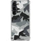 Urban Camouflage Black Galaxy S23 Clear Case