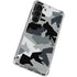 Urban Camouflage Black Galaxy S23 Clear Case