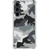 Urban Camouflage Black Galaxy S23 FE Clear Case