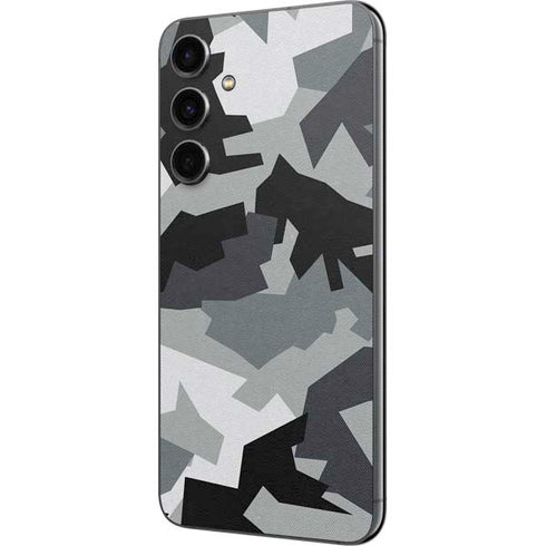Urban Camouflage Black Galaxy S23 FE Skin