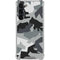 Urban Camouflage Black Galaxy S23 Plus Clear Case