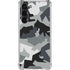Urban Camouflage Black Galaxy S23 Plus Clear Case