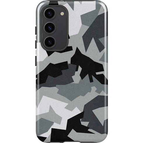 Urban Camouflage Black Galaxy S23 Plus Pro Case