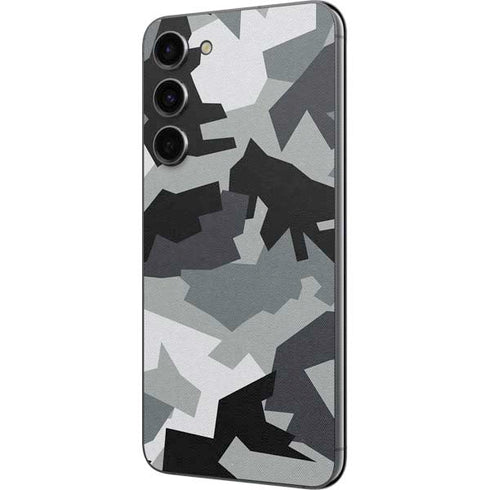 Urban Camouflage Black Galaxy S23 Plus Skin