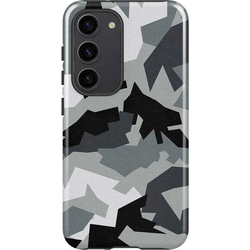 Urban Camouflage Black Galaxy S23 Pro Case