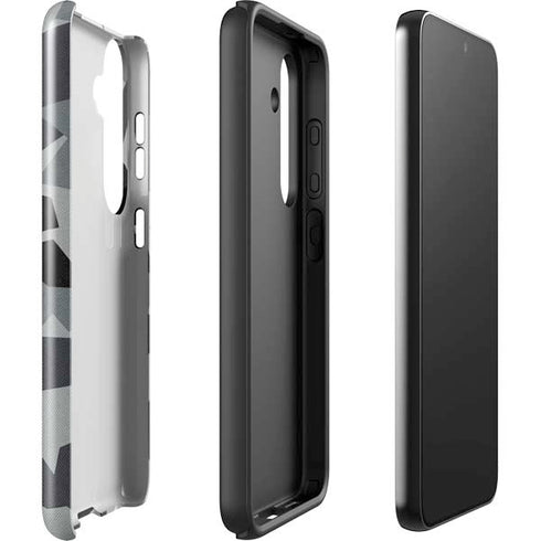 Urban Camouflage Black Galaxy S24 Impact Case