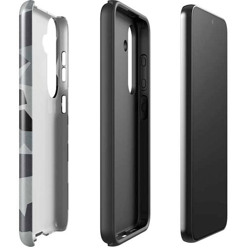 Urban Camouflage Black Galaxy S24 Plus Impact Case