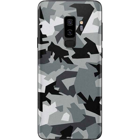 Urban Camouflage Black Galaxy S9 Plus Skin