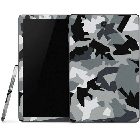 Urban Camouflage Black Samsung Galaxy Tab Skin