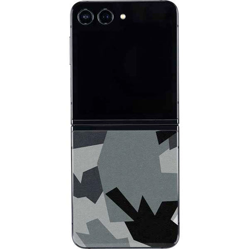 Urban Camouflage Black Galaxy Z Flip5 5G Skin