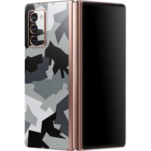 Urban Camouflage Black Galaxy Z Fold2 5G Skin