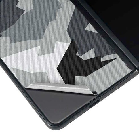 Urban Camouflage Black Galaxy Z Fold4 5G Skin
