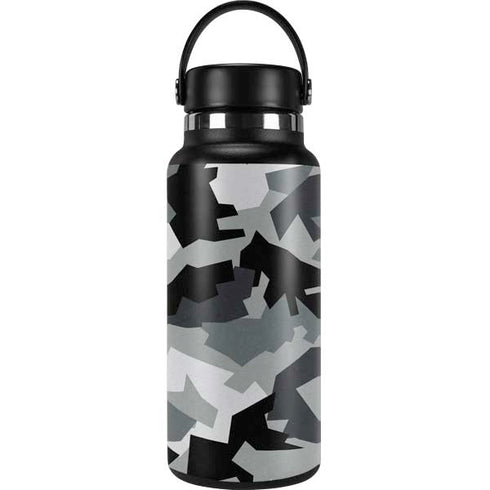 Urban Camouflage Black Hydro Flask 32oz Wide Mouth Skin