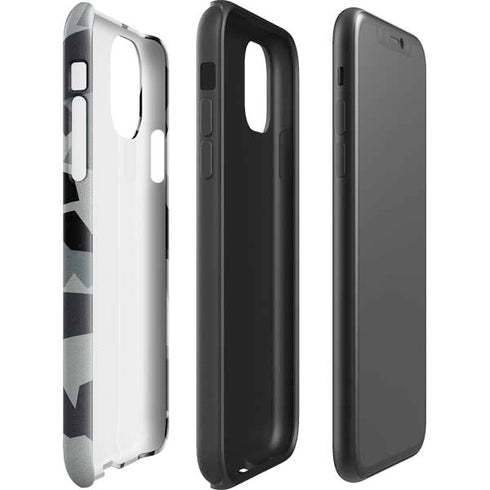 Urban Camouflage Black iPhone 11 Impact Case