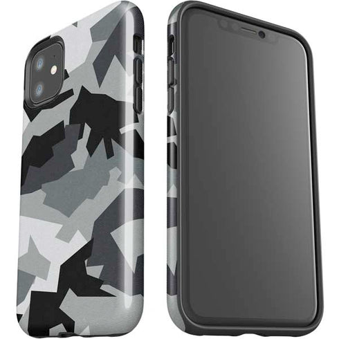 Urban Camouflage Black iPhone 11 Impact Case