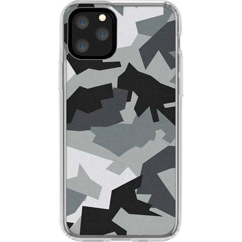Urban Camouflage Black iPhone 11 Pro Clear Case