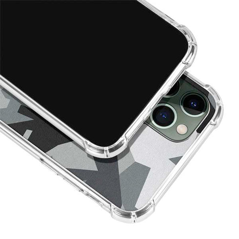 Urban Camouflage Black iPhone 11 Pro Max Clear Case