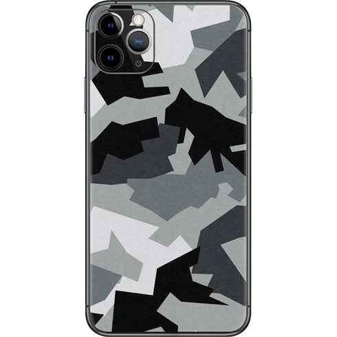 Urban Camouflage Black iPhone 11 Pro Max Skin