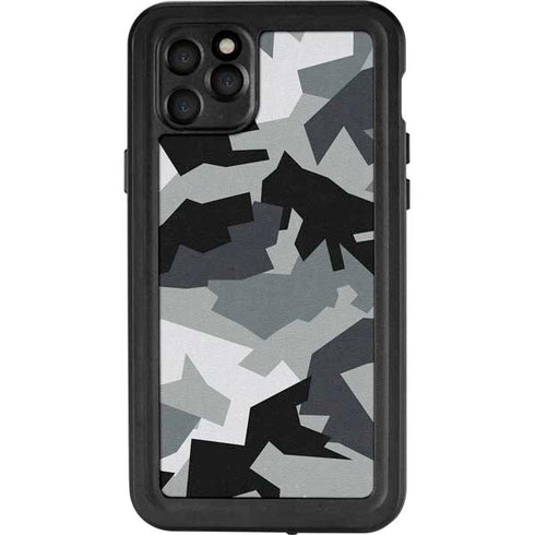 Urban Camouflage Black iPhone 11 Pro Max Waterproof Case