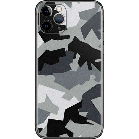 Urban Camouflage Black iPhone 11 Pro Skin