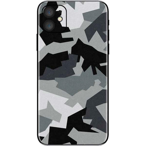Urban Camouflage Black iPhone 11 Skin
