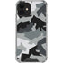 Urban Camouflage Black iPhone 12 Clear Case